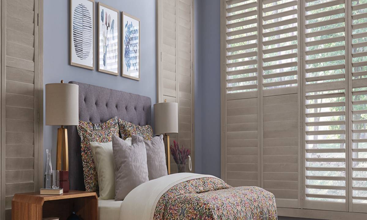 Graber® Traditions® Interior Wood Shutters, Custom Wood Shutters, wooden window shutters near Fairfax, California (CA)