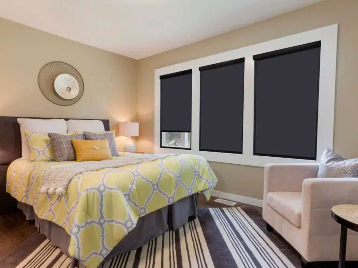 Motorized shades | Window Treatment Options for Large Windows